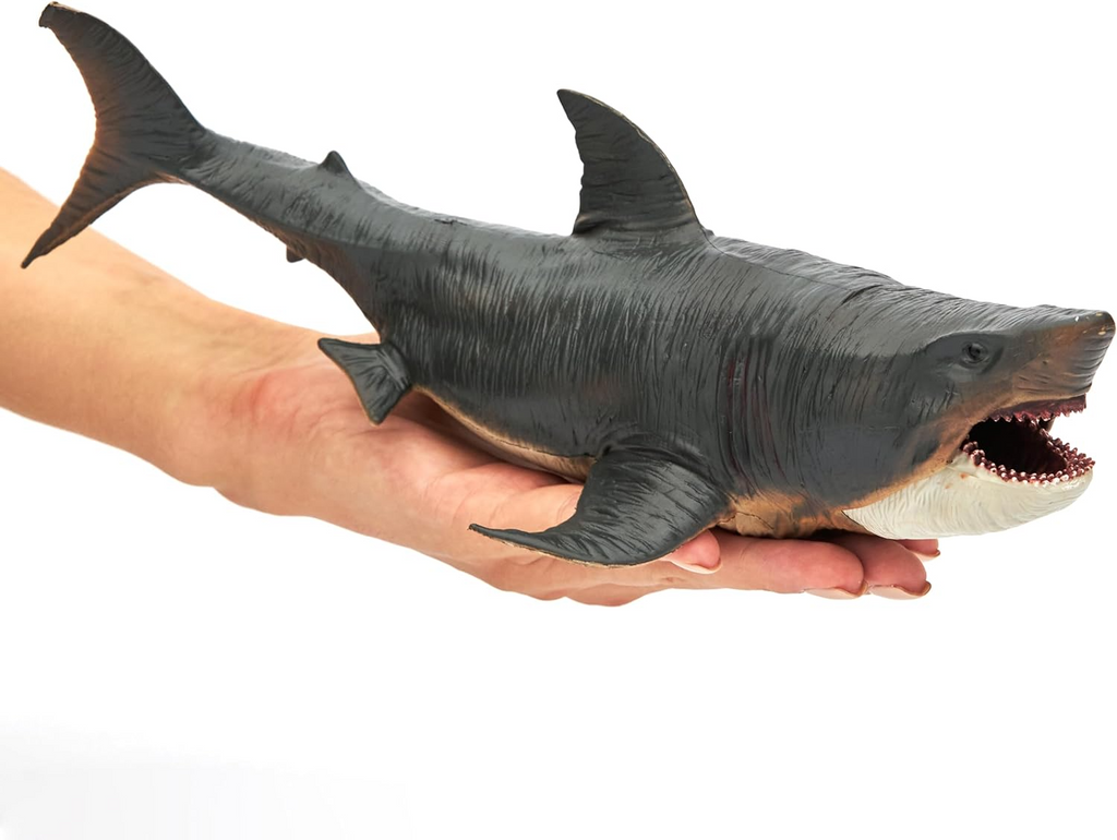 Willkos Mosasaurus Shark Toys,Ocean World Realistic Marine Animal Creature Action