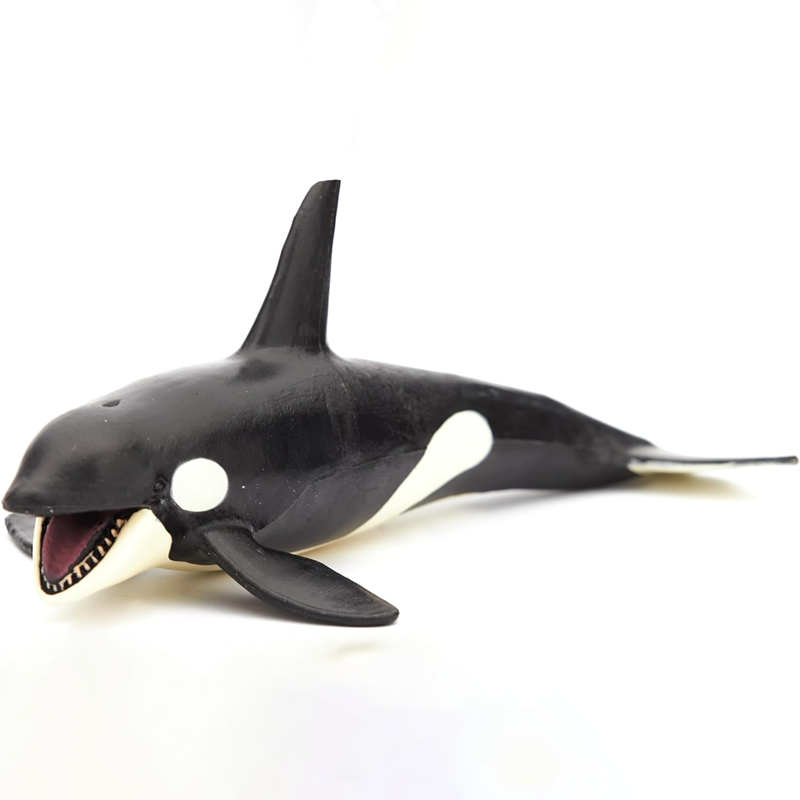 Willkos Sea Life Baby Orca Whale Toy,