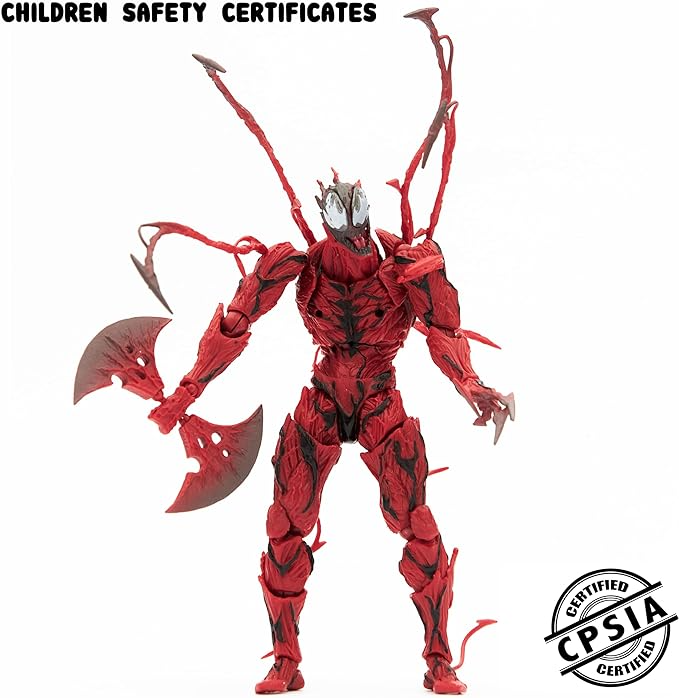 tequilafy Willkos Carnage Action Figure, Red Venom Toy