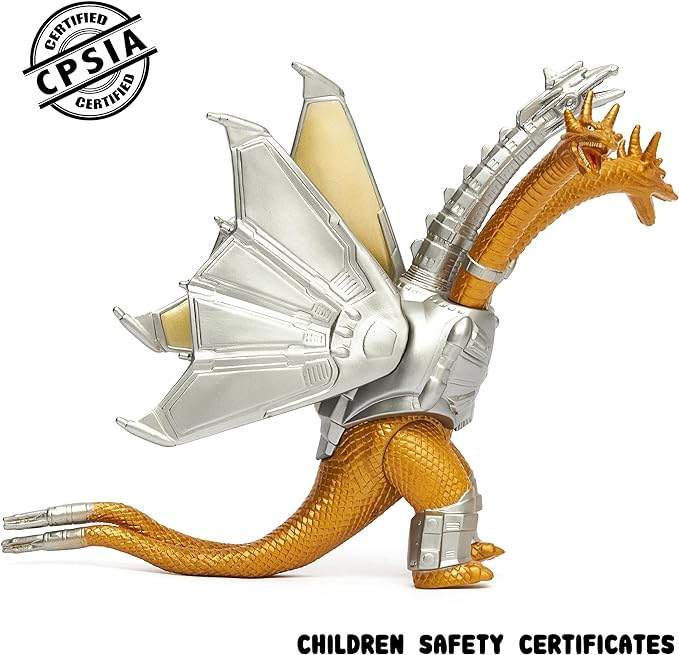 Willkos Best Toy Action Figure, Dinosaur Mecha King Ghidorah